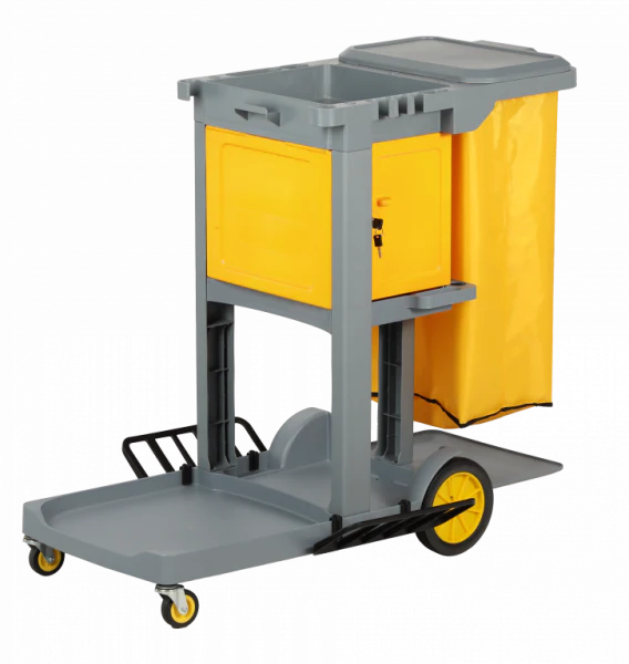 Janitro Box JANITOR CART WITH LOCK BOX – Commercial Cleaning Repairs
