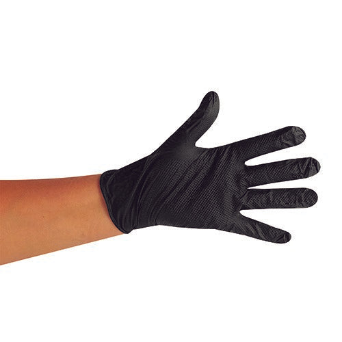 POMONA BLACK POWDER FREE BLAXX NITRILE GLOVES 100PK