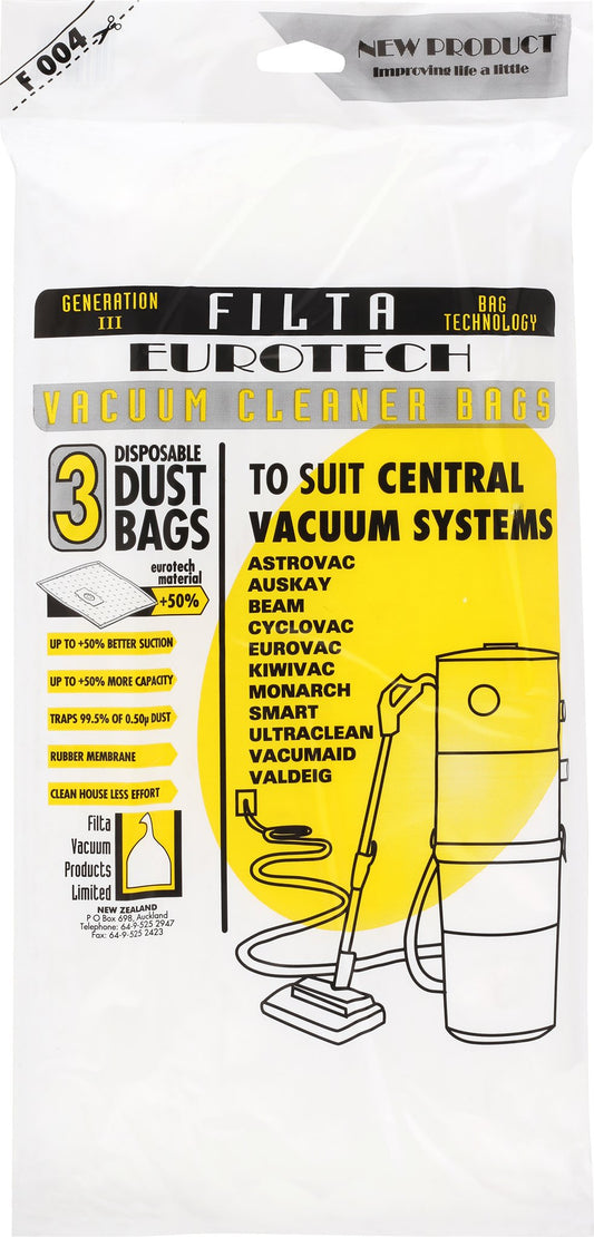 CVS SMART, BEAM SMS MULTI LAYERED VACUUM CLEANER BAGS 3PK