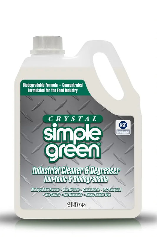 SIMPLE GREEN CRYSTAL INDUSTRIAL CLEANER & DEGREASER 4L