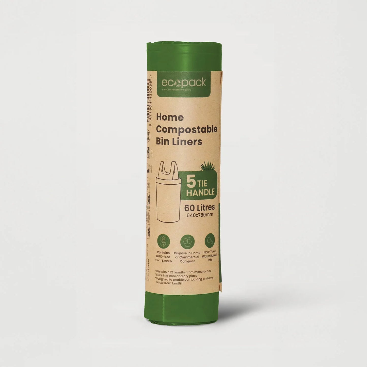ECOPACK 60L COMPOSTABLE BIN LINER