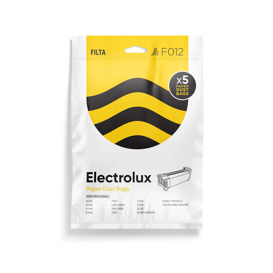 ELECTROLUX Z302 SMS MULTI LAYERED VACUUM CLEANER BAGS 5 PACK (F012)