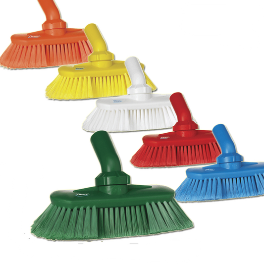 VIKAN WATERFED ANGLE WASHING BRUSH HEAD  | SOFT/SPLIT 240MM
