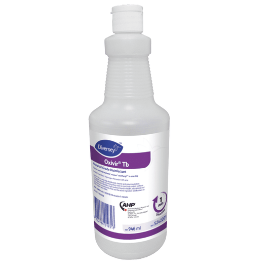 DIVERSEY OXIVIR HOSPITAL GRADE DISINFECTANT 946ml