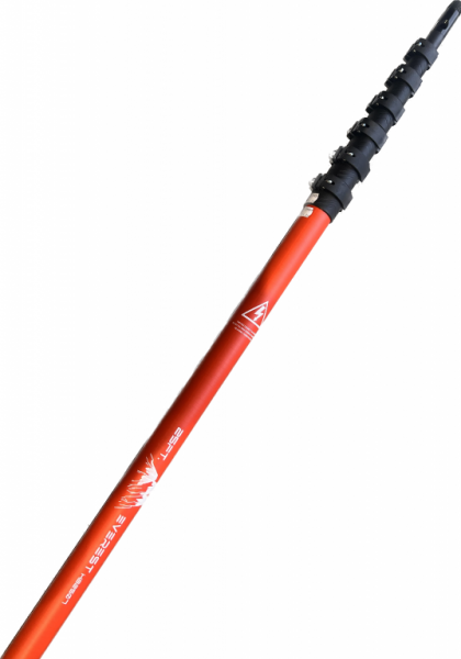 EVEREST COMPACT HYBRID CARBON POLE ONLY - HB2507 25ft/7.6m 7Section