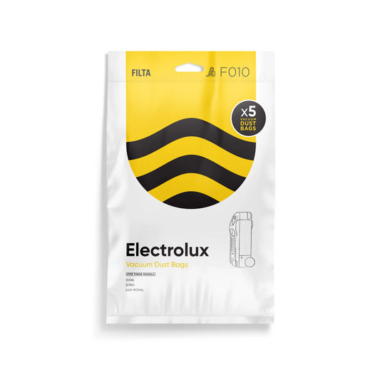ELECTROLUX D746 PAPER VACUUM CLEANER BAGS 5 PACK (F010)