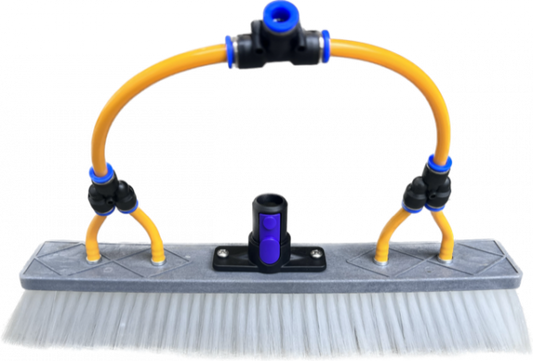 EVEREST NYLON DUPONT DUAL TRIM BRISTLE 14"/36cm 4 JET BRUSH