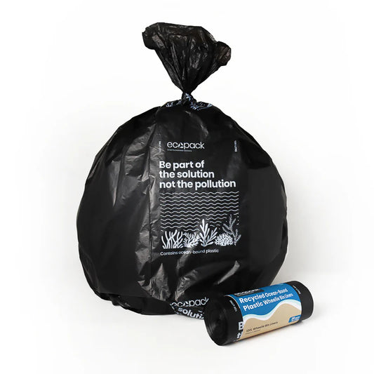 ECOPACK 120L OCEAN BIN LINERS DEGRADABLE 25PK