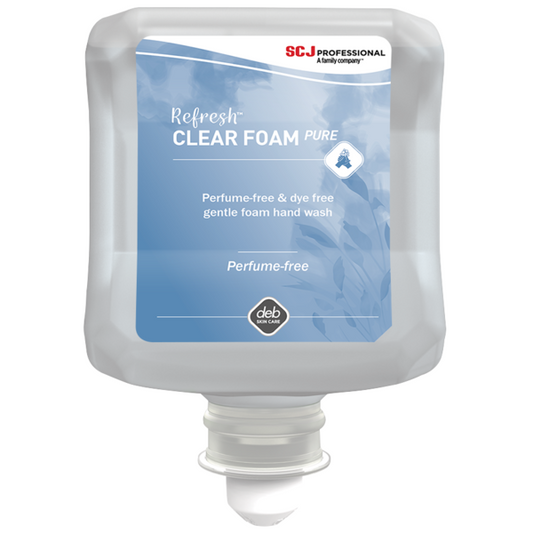 DEB REFRESH CLEAR FOAM SOAP 1L CARTON OF 6