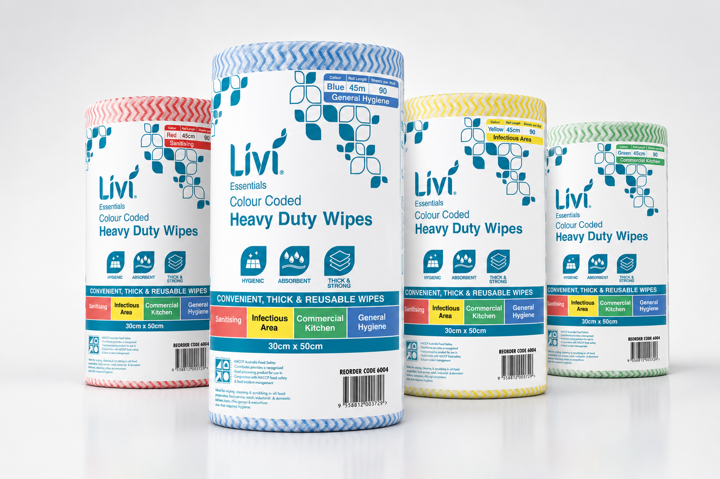 LIVI CLOTH WIPES ROLL | 90SHEET