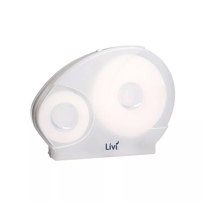 LIVI JUMBO TOILET ROLL DISPENSER WITH RESERVE