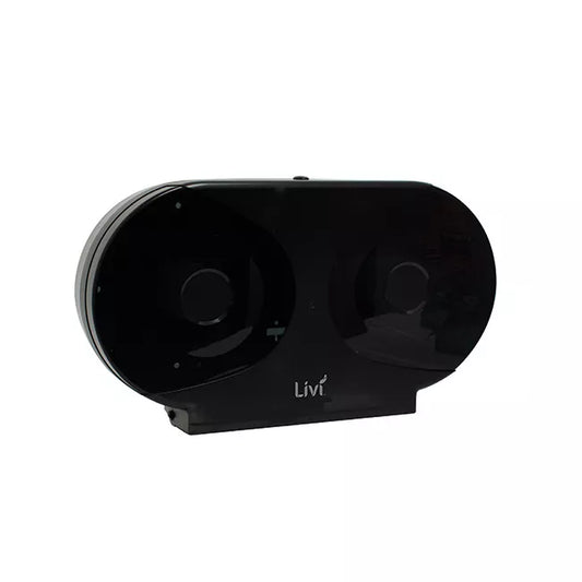 LIVI JUMBO DISPENSER BLACK | DOUBLE