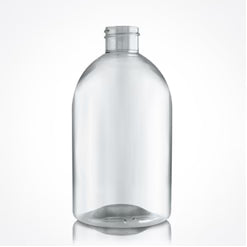 500ML SOAP BOTTLE - CLEAR