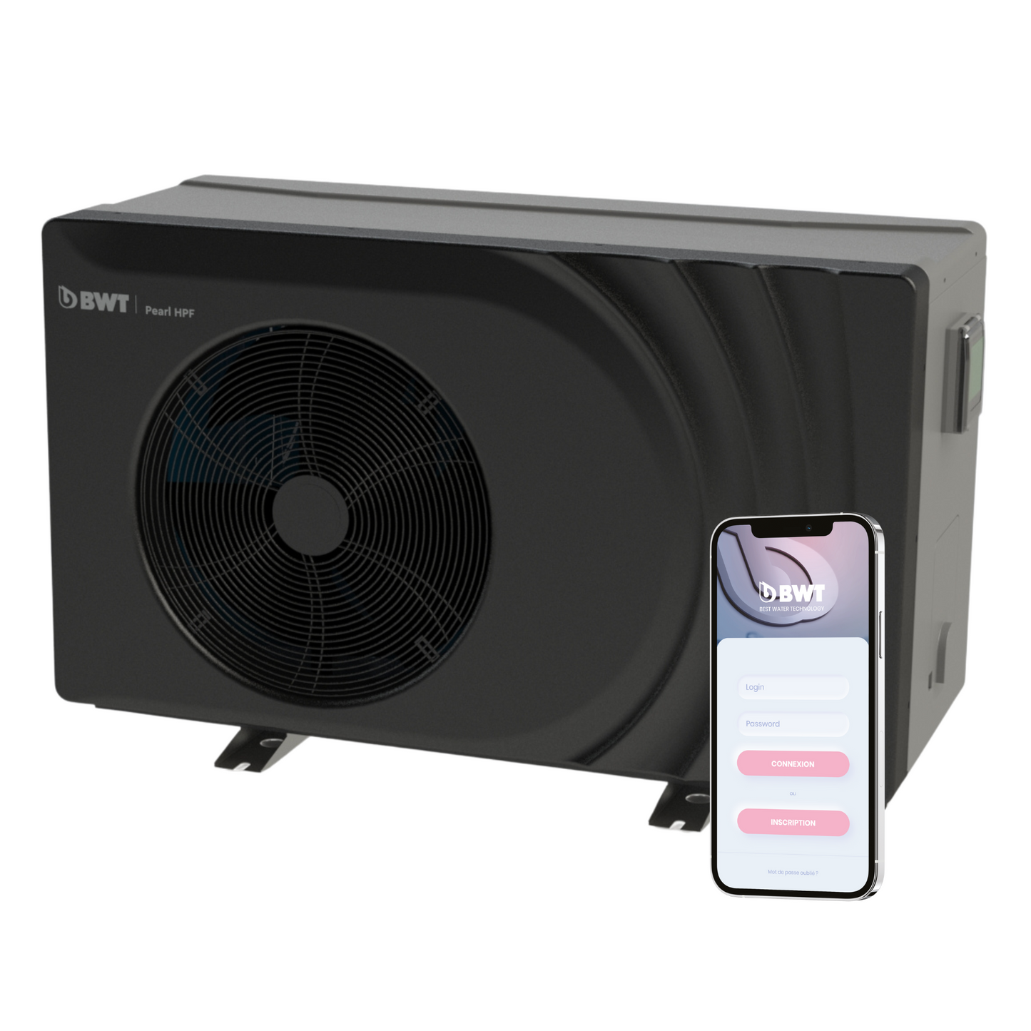 BWT HPF PEARL INVERTER POOL HEAT PUMP (with BWT Connect)
