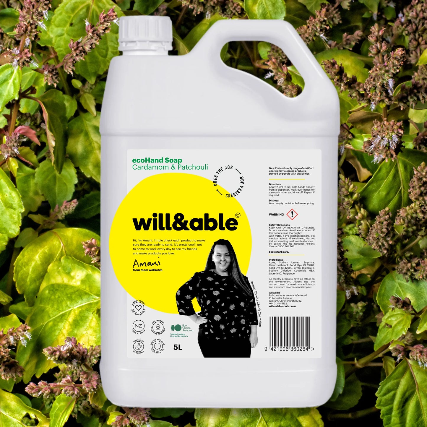 WILL & ABLE HAND SOAP 5L