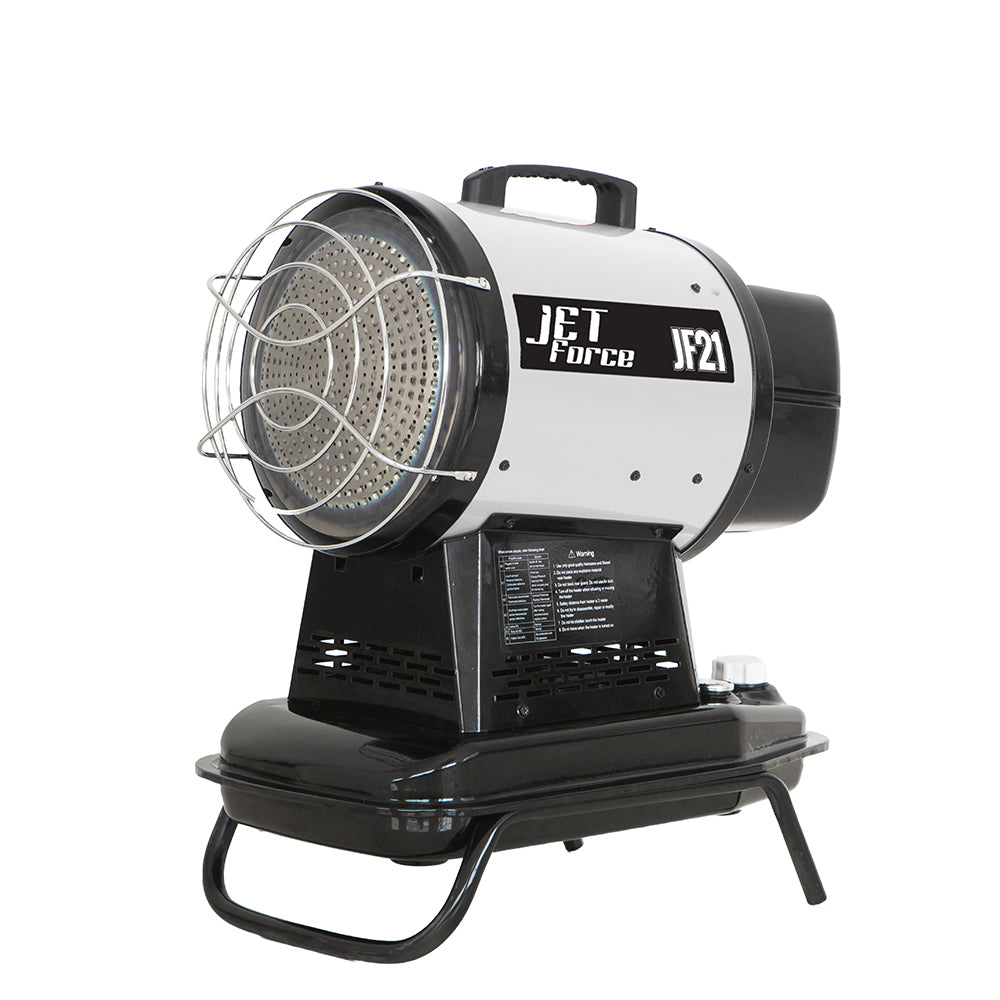 JETFORCE JF21 INDUSTRIAL RADIANT FAN FORCED DIESEL HEATER