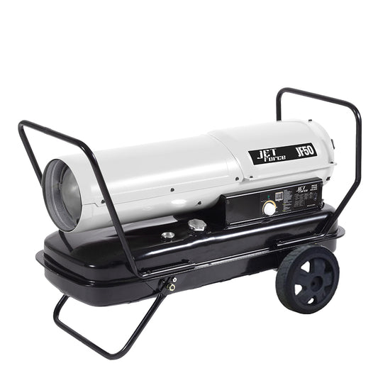 JETFORCE JF50 INDUSTRIAL DIRECT FIRE FAN FORCED DIESEL HEATER