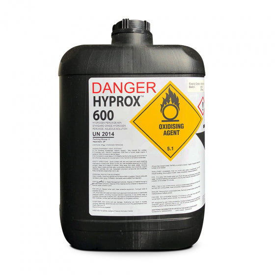 HYDROGEN PEROXIDE 60% | 20L *pick up only*