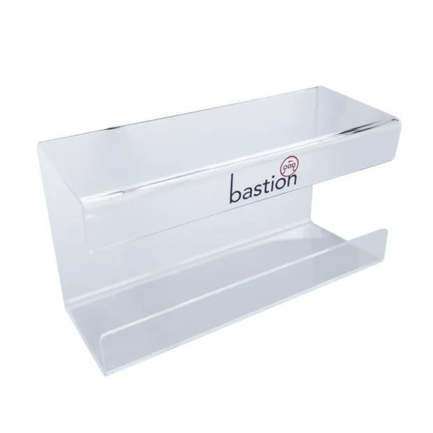 BASTION CLEAR ACRYLIC GLOVE WALL BRACKET