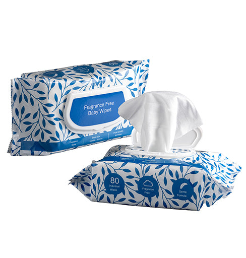 NON FRAGRANCED BABY WIPES 80PC