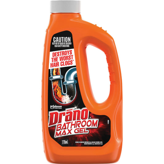 DRANO BATHROOM GEL 770ML
