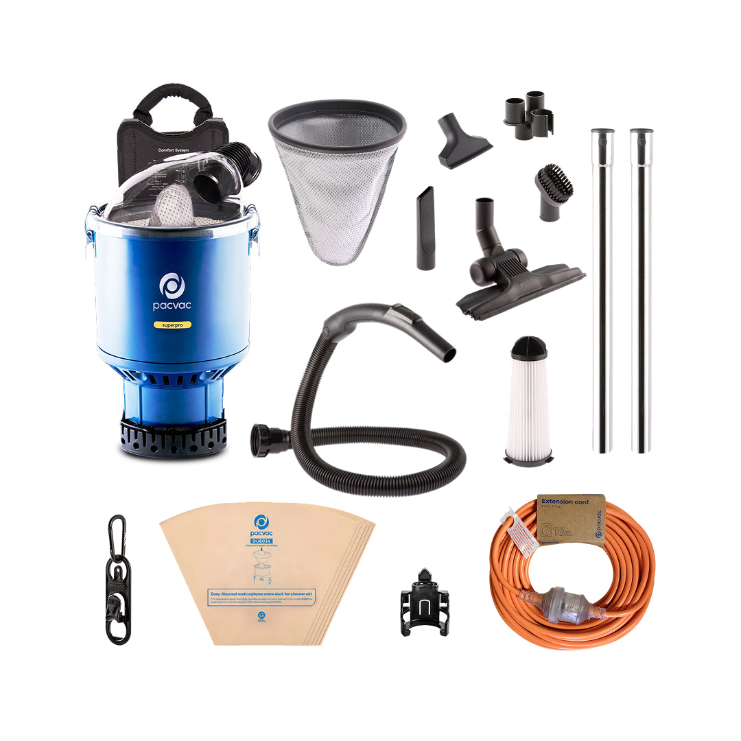 PACVAC SUPERPRO BACKPACK VACUUM