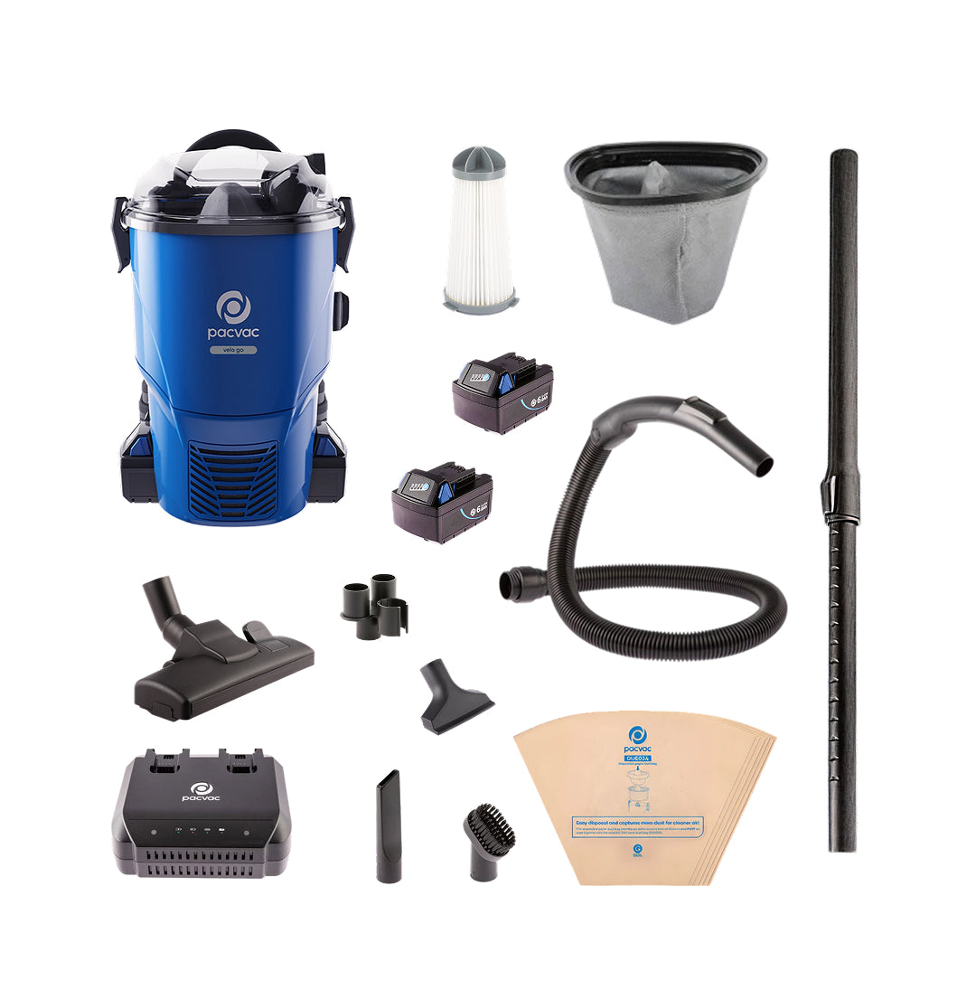PACVAC VELO BATTERY BACKPACK VACUUM