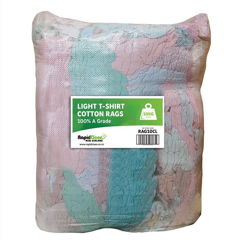 RAPIDCLEAN 10KG COMPRESSED TSHIRT RAGS