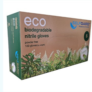 POMONA ECO BIODEGRADABLE NITRILE GLOVES LARGE  | 100PK