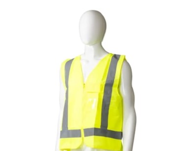 MATTHEWS MATTHEWS HIGH VISIBILITY SAFETY VEST YELLOW