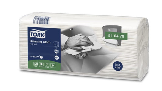 TORK W4 CLEANING CLOTH | 120 CLOTH X4 CARTON