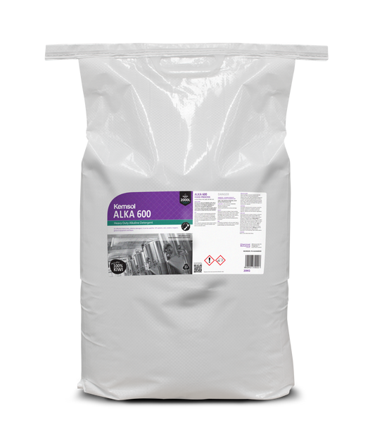 KEMSOL ALKA 600 HEAVY DUTY ALKALINE DETERGENT 20KG