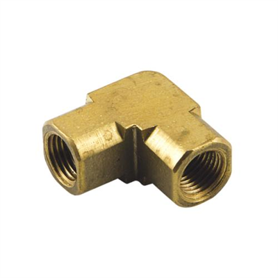 BRASS 90DEG ELBOW F/F