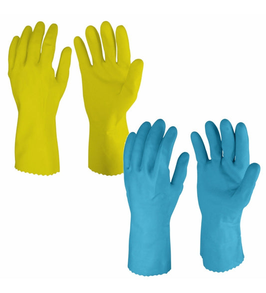 SILVERLINED RUBBER GLOVES