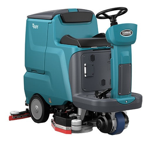 TENNANT T681 RIDE ON FLOOR SCRUBBER
