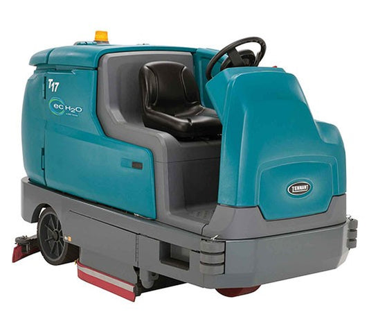 TENNANT T17 BATTERY RIDE ON FLOOR SCRUBBER