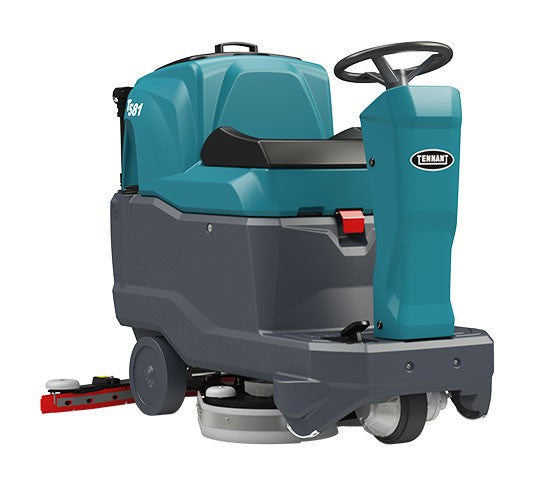 TENNANT T581 RIDE ON SCRUBBER