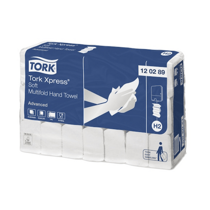 TORK H2 XPRESS SOFT MULTIFOLD HAND TOWEL | 2PLY 180SHEET x 21 CARTON