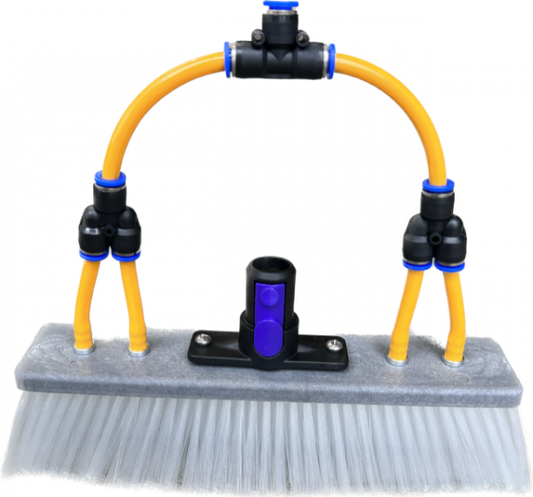 EVEREST NYLON DUPONT DUAL TRIM BRISTLE 11"/26cm 4 JET BRUSH