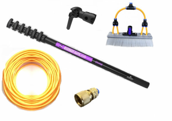 EVEREST ELITE OVA8 CF 20ft/6m OVAL COMPACT POLE COMPLETE