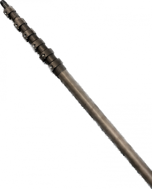 CARBON FIBRE POLE SYSTEM COMPLETE (40ft/12.2m)(8S)(WR 45')(3.5 Stories)