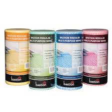 BASTION REGULAR WIPES ON A ROLL CARTON OF 6