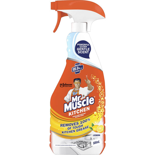 MR MUSCLE KITCHEN DISINFECTANT CLEANER
