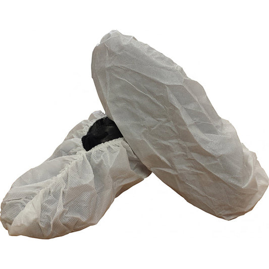 POMONA WHITE SHOE COVERS 100PKT
