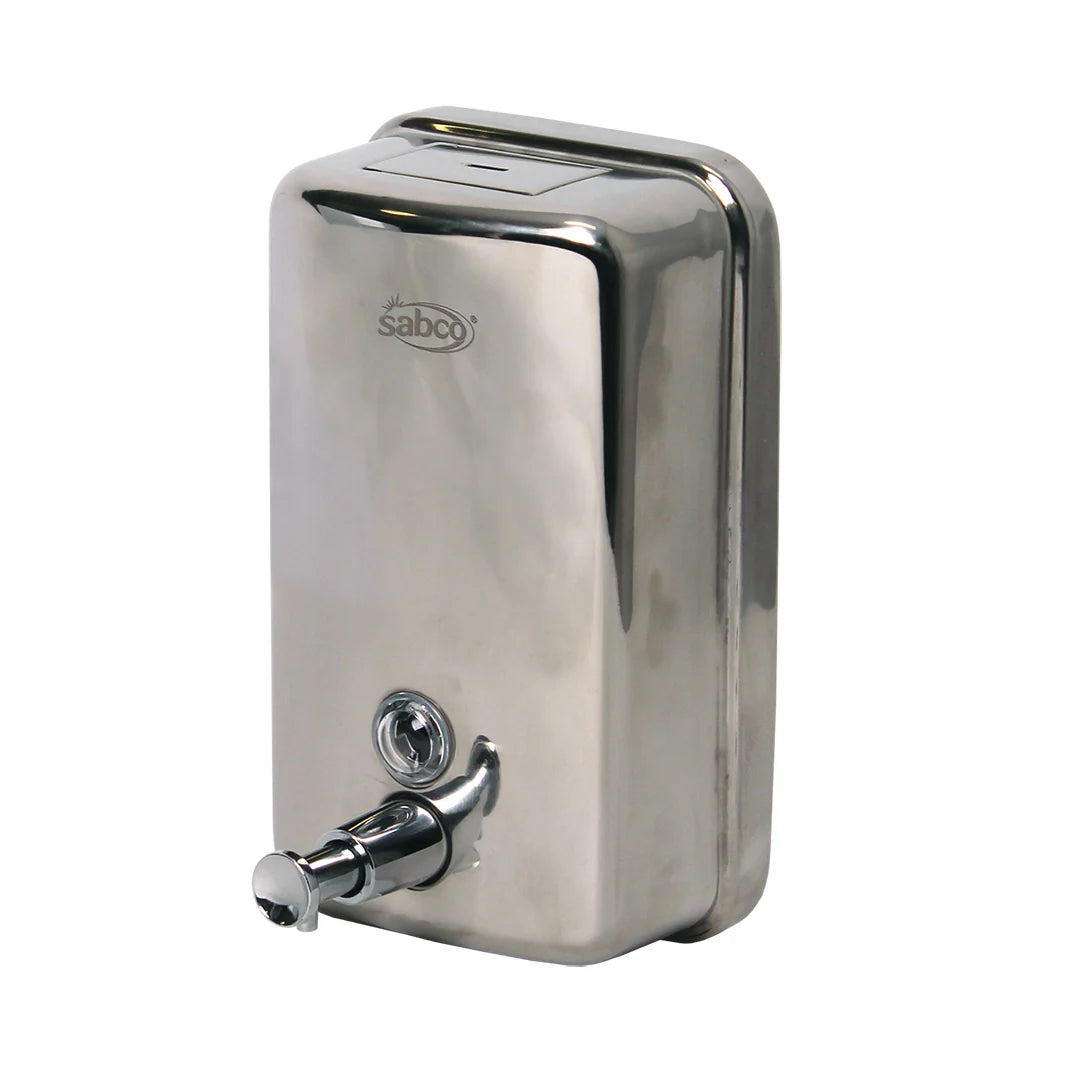 SABCO STAINLESS STEEL SOAP DISPENSER 1000ML