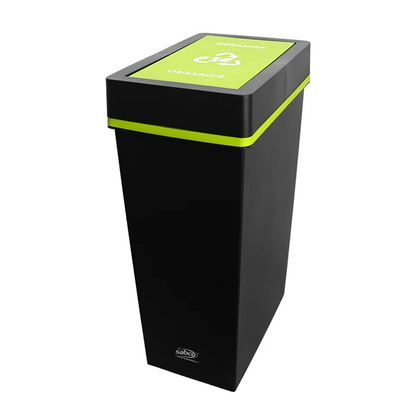 SABCO DELUXE RECYCLING STATION RUBBISH BINS 40L