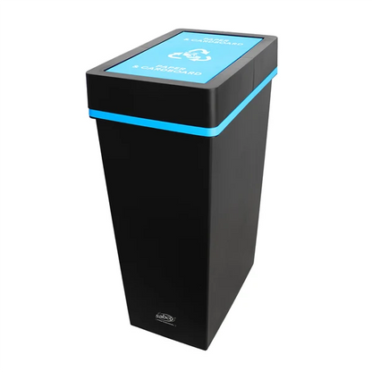 SABCO DELUXE RECYCLING STATION RUBBISH BINS 40L