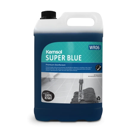 KEMSOL SUPER BLUE PREMIUM DISINFECTANT 5L